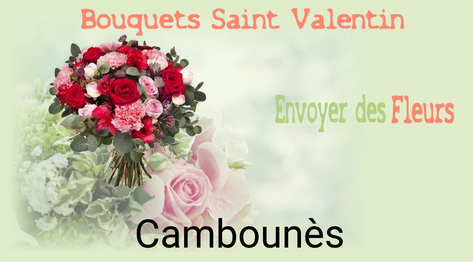 Roses de Saint-Valentin livrées à Cambounès